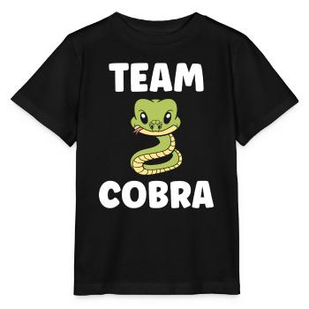 cobra - T-shirt bio MINI CREATOR Stanley/Stella Enfant - noir - Devant - Mikhail (115cm)