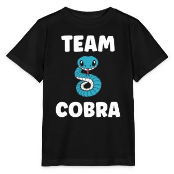 cobra - T-shirt bio MINI CREATOR Stanley/Stella Enfant - noir - Devant - Mikhail (115cm)