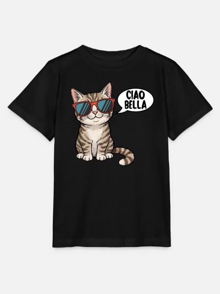 Ciao Bella - Stanley/Stella Kinder T-Shirt MINI CREATOR - Schwarz