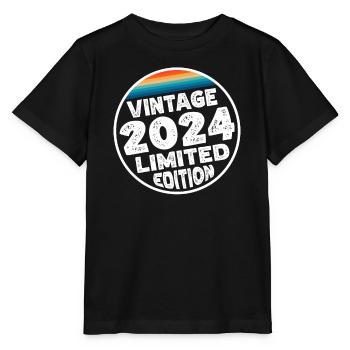 Vintage 2024 Babys Babyparty Kinderparty - Stanley/Stella Kinder T-Shirt MINI CREATOR  - Schwarz - Vorne - Mikhail (115cm)