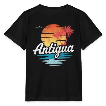 Antigua - Stanley/Stella MINI CREATOR Kids’ T-Shirt - black - Front - Mikhail (115cm)