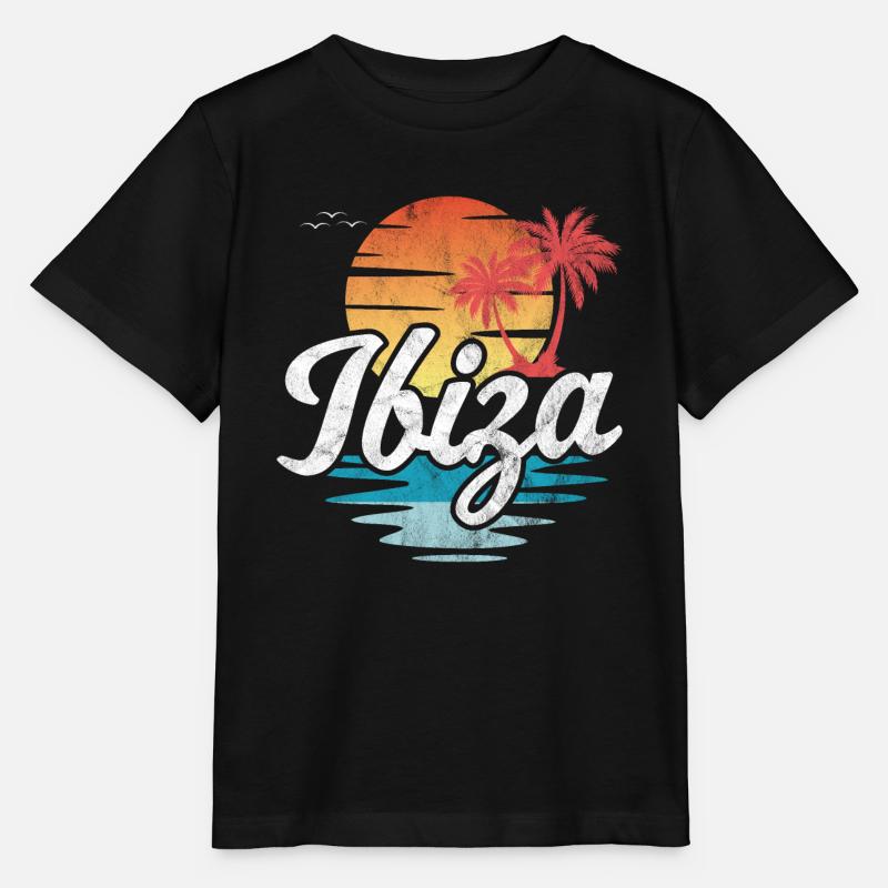 Ibiza - T-shirt bio MINI CREATOR Stanley/Stella Enfant - noir