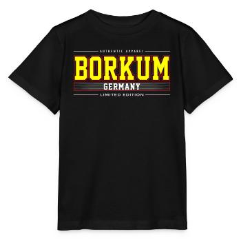 Borkum - T-shirt bio MINI CREATOR Stanley/Stella Enfant - noir - Devant - Mikhail (115cm)