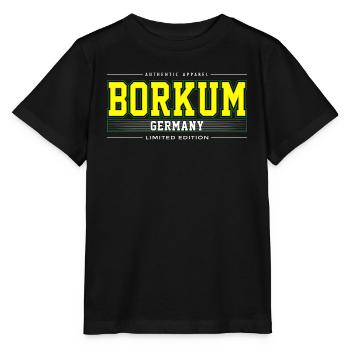 Borkum - T-shirt bio MINI CREATOR Stanley/Stella Enfant - noir - Devant - Mikhail (115cm)
