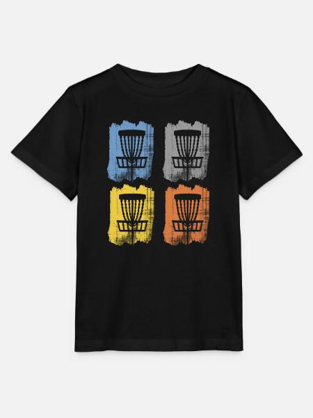 discgolf - Stanley/Stella Kinder T-Shirt MINI CREATOR  - Schwarz