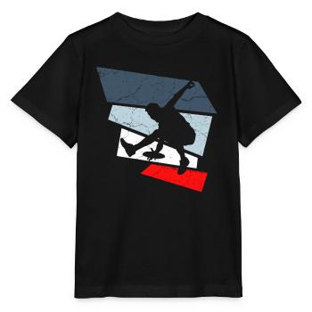 frisbee - T-shirt bio MINI CREATOR Stanley/Stella Enfant - noir - Devant - Mikhail (115cm)