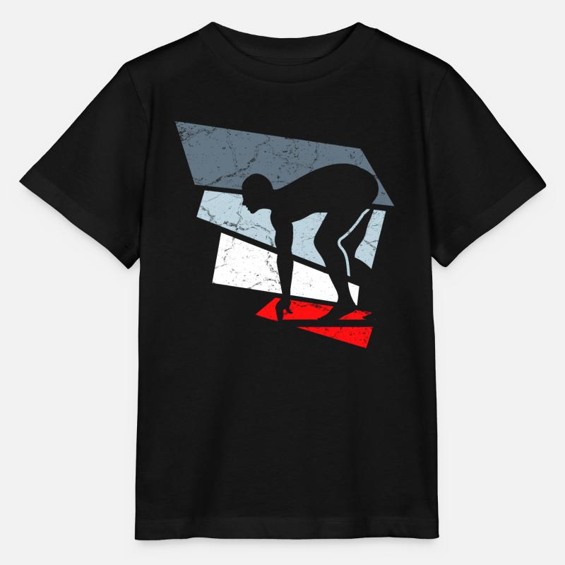 nageurs nageurs - T-shirt bio MINI CREATOR Stanley/Stella Enfant - noir