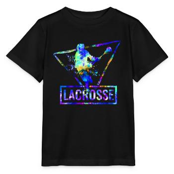 lacrosse - T-shirt bio MINI CREATOR Stanley/Stella Enfant - noir - Devant - Mikhail (115cm)