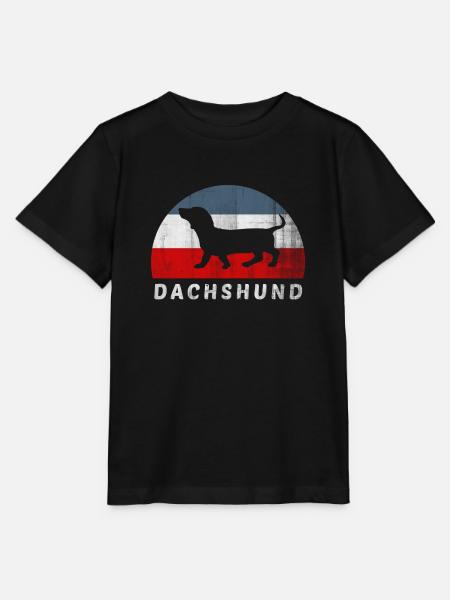 Dackel - Stanley/Stella Kinder T-Shirt MINI CREATOR - Schwarz