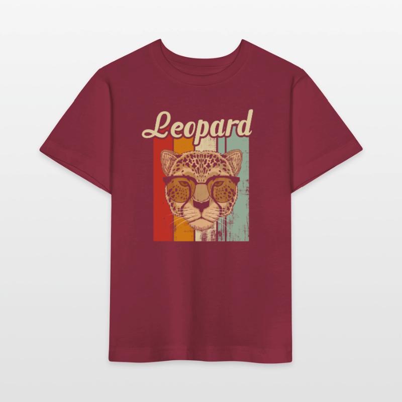 Leopard Stanley/Stella Kinder T-Shirt MINI CREATOR 