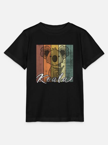 Koala - Stanley/Stella Kinder T-Shirt MINI CREATOR - Schwarz