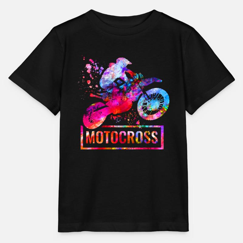Motocross - T-shirt bio MINI CREATOR Stanley/Stella Enfant - noir