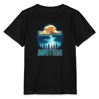 Austria - Stanley/Stella MINI CREATOR Kids’ T-Shirt - black - Front - Mikhail (115cm)