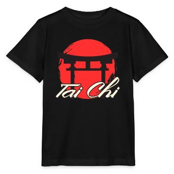 Tai Chi - Stanley/Stella Kinder T-Shirt MINI CREATOR  - Schwarz - Vorne - Mikhail (115cm)