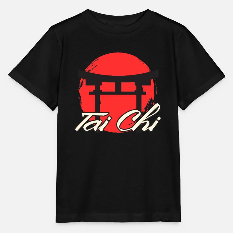 Taï chi - T-shirt bio MINI CREATOR Stanley/Stella Enfant - noir