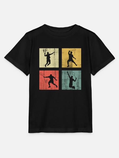 Badminton - Stanley/Stella Kinder T-Shirt MINI CREATOR  - Schwarz