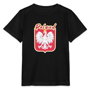 Polen - Stanley/Stella Kinder T-Shirt MINI CREATOR  - Schwarz - Vorne - Mikhail (115cm)