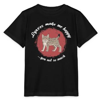 Lynx - T-shirt bio MINI CREATOR Stanley/Stella Enfant - noir - Devant - Mikhail (115cm)