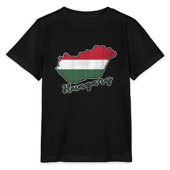 Hungary - Stanley/Stella MINI CREATOR Kids’ T-Shirt - black - Front - Mikhail (115cm)