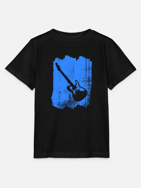 Gitarre - Stanley/Stella Kinder T-Shirt MINI CREATOR  - Schwarz
