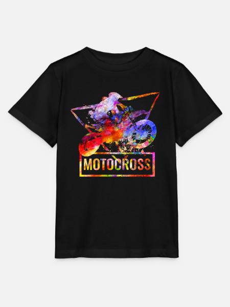 Motocross - Stanley/Stella Kinder T-Shirt MINI CREATOR - Schwarz