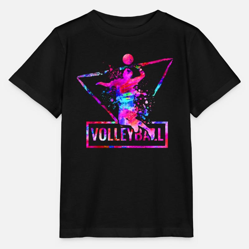 volley- - T-shirt bio MINI CREATOR Stanley/Stella Enfant - noir