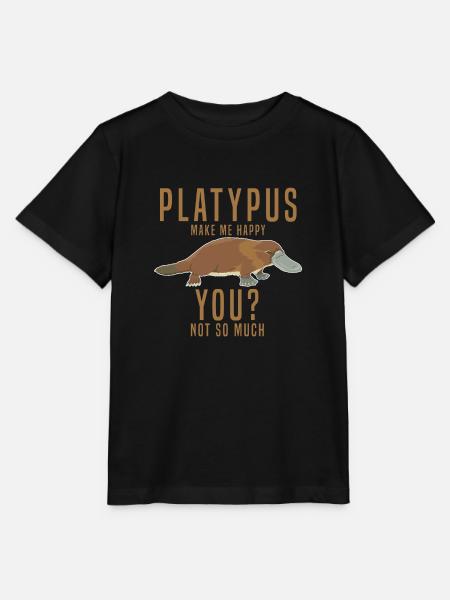 ornithorynque - T-shirt bio MINI CREATOR Stanley/Stella Enfant - noir