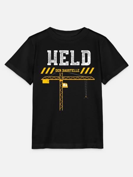 Held Der Baustelle - Stanley/Stella Kinder T-Shirt MINI CREATOR - Schwarz