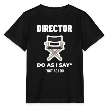 Director Director Film Video Director Gift - Stanley/Stella MINI CREATOR Kids’ T-Shirt - black - Front - Mikhail (115cm)