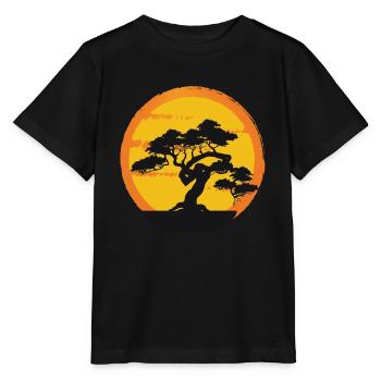 Bonsai - Stanley/Stella Kinder T-Shirt MINI CREATOR  - Schwarz - Vorne - Mikhail (115cm)