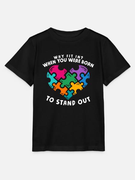Autismus Autist - Stanley/Stella Kinder T-Shirt MINI CREATOR - Schwarz