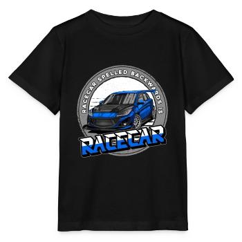 Racing car racing car - Stanley/Stella MINI CREATOR Kids’ T-Shirt - black - Front - Mikhail (115cm)
