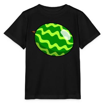 Melone - Stanley/Stella Kinder T-Shirt MINI CREATOR  - Schwarz - Vorne - Mikhail (115cm)