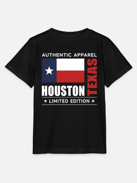 Houston - Stanley/Stella Kinder T-Shirt MINI CREATOR  - Schwarz