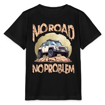 Conducteur de véhicule hors route - T-shirt bio MINI CREATOR Stanley/Stella Enfant - noir - Devant - Mikhail (115cm)