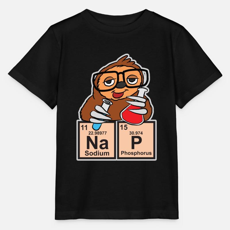 chimie - T-shirt bio MINI CREATOR Stanley/Stella Enfant - noir