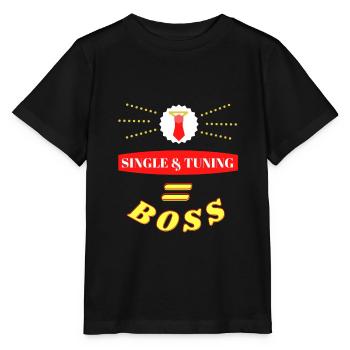Single & Tuning = Chef - T-shirt bio MINI CREATOR Stanley/Stella Enfant - noir - Devant - Mikhail (115cm)
