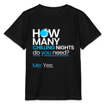 Wie viele kühle Nächte? - Stanley/Stella Kinder T-Shirt MINI CREATOR  - Schwarz - Vorne - Mikhail (115cm)