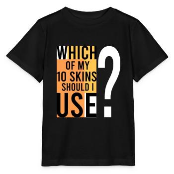 Welche SKIN sollte ich verwenden? - Stanley/Stella Kinder T-Shirt MINI CREATOR  - Schwarz - Vorne - Mikhail (115cm)