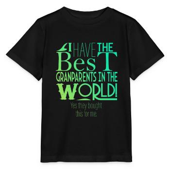 Ja, meine Großeltern haben es gekauft. - Stanley/Stella Kinder T-Shirt MINI CREATOR  - Schwarz - Vorne - Mikhail (115cm)