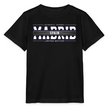 Madrid - Stanley/Stella MINI CREATOR Kids’ T-Shirt - black - Front - Mikhail (115cm)