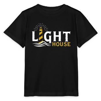 phare - T-shirt bio MINI CREATOR Stanley/Stella Enfant - noir - Devant - Mikhail (115cm)