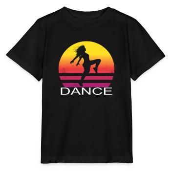 Vintage Tanzen Tanzschule Geschenk - Stanley/Stella Kinder T-Shirt MINI CREATOR  - Schwarz - Vorne - Mikhail (115cm)