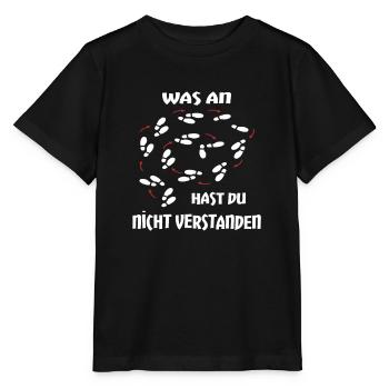 Spruch Tanzen Tanzschule Geschenk - Stanley/Stella Kinder T-Shirt MINI CREATOR  - Schwarz - Vorne - Mikhail (115cm)