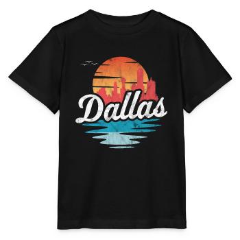 Dallas - Stanley/Stella Kinder T-Shirt MINI CREATOR  - Schwarz - Vorne - Mikhail (115cm)