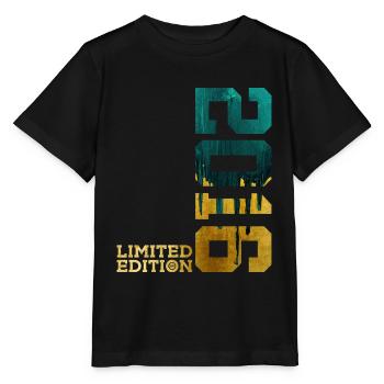 10E ÉDITION LIMITÉE DU 10E ANNIVERSAIRE 2016 - T-shirt bio MINI CREATOR Stanley/Stella Enfant - noir - Devant - Mikhail (115cm)