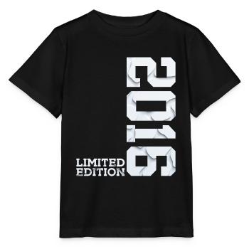10E ÉDITION LIMITÉE DU 10E ANNIVERSAIRE 2016 - T-shirt bio MINI CREATOR Stanley/Stella Enfant - noir - Devant - Mikhail (115cm)