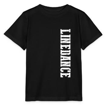 Linedance Line Dance Dedans de couple danse dedans western cadeau - T-shirt bio MINI CREATOR Stanley/Stella Enfant - noir - Devant - Mikhail (115cm)