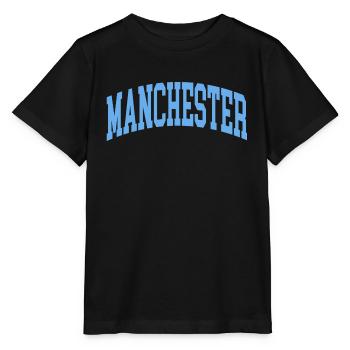 Manchester - Stanley/Stella MINI CREATOR Kids’ T-Shirt - black - Front - Mikhail (115cm)