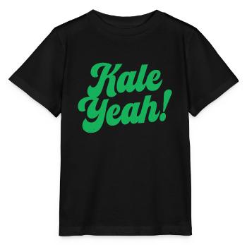 Kale Yeah - Stanley/Stella MINI CREATOR Kids’ T-Shirt - black - Front - Mikhail (115cm)